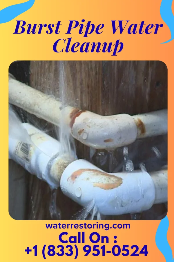 Burst Pipe Water Cleanup in Benton, PA